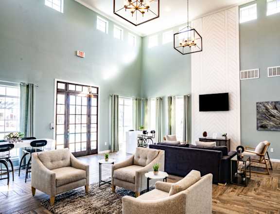 Clubhouse interior at   Lincoln at Wolfchase, Cordova TN 38016