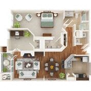 1 Bedroom - Den at Vivant Woodholme, Pikesville, 21208