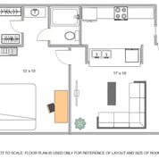 1 Bedroom Downstairs