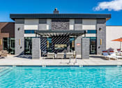 Thumbnail 13 of 42 - Modern house with a pool in front at The Vue At Desert Color, St. George, Utah