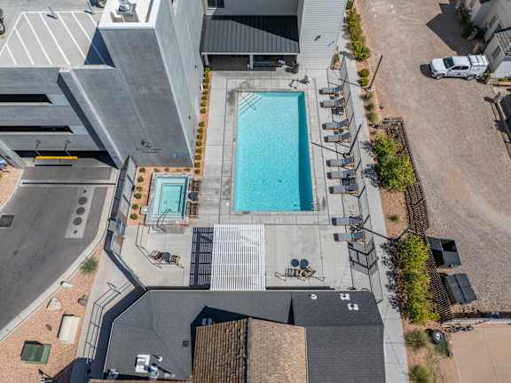 Aerial View Of Pool at City View St. George, St. George, UT