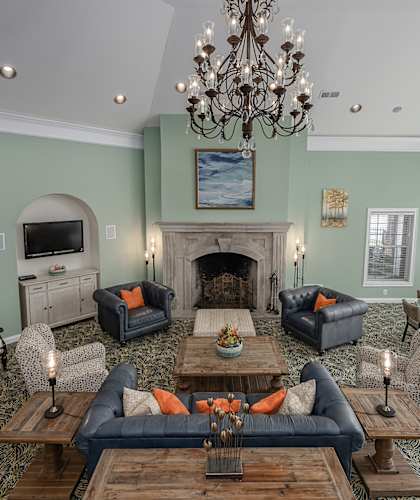 Living Room  at Falls at Landen, Maineville, OH, 45039