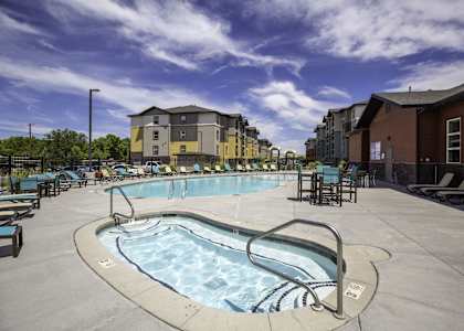 our apartments offer a swimming pool