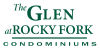 two logos for the glen rocky fountains and the rocky force