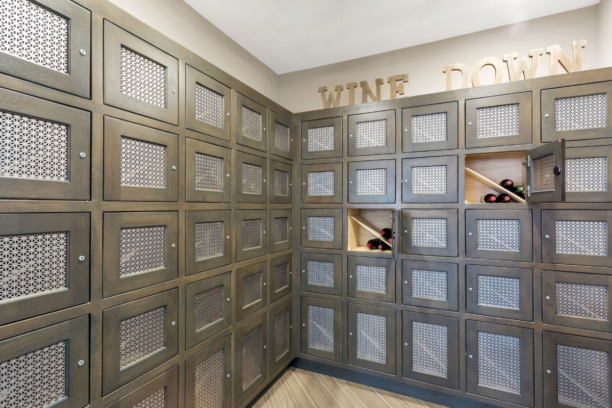 Westwood Green clubhouse wine room - Lakewood, CO