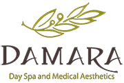 A graphic with a butterfly and the word "DAMARA" in the background.