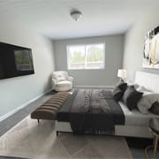 Bright Bedroom at Flats of Forestville in Forestville 