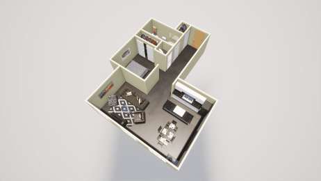 one bedroom apartment loft floor plan little rock