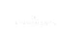 A black and white image of a logo for Cedara Apartments.