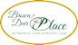 A logo for Brown Deer Place, a retirement living and memory care facility.