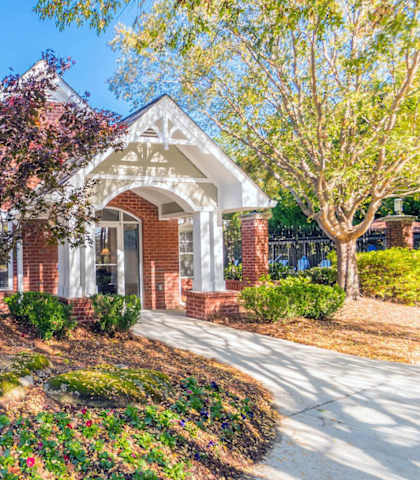 Exterior Porch at Mill Creek Place, Douglasville, 30134