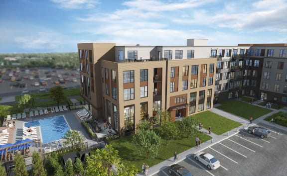 The Townline Apartments in Minnetonka