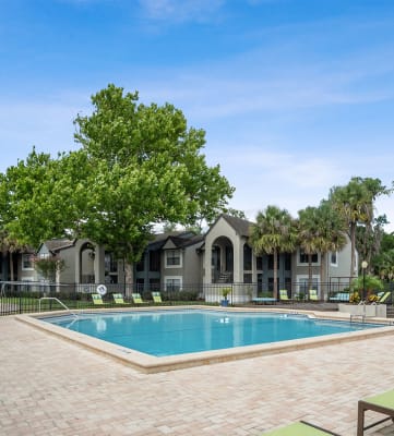 Community pool and sundeck