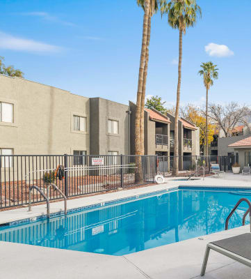  Pool and sundeck at Saddle Ridge Apartments in Oro Valley, Arizona