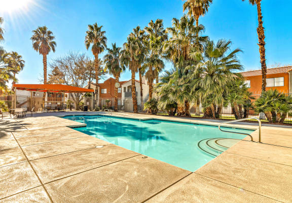 Swimming pool at Stonegate apartments in Las Vegas, NV