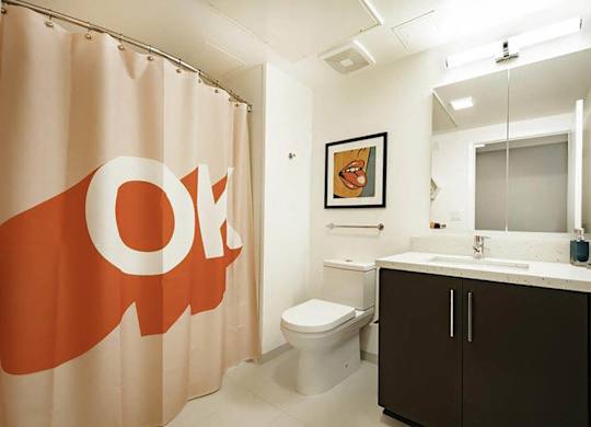 Model Loft Bathroom at Idea1 Apartments in San Diego CA