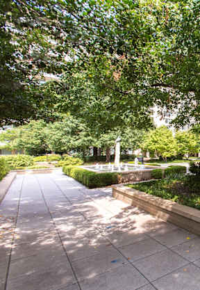 A gym with a variety of exercise equipment including treadmills, stationary bikes, and weight machines.