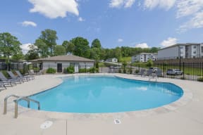 our apartments have a resort style pool at our apartments