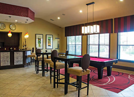 Social Lounge at Lakeland Estates Apartments in Stafford TX