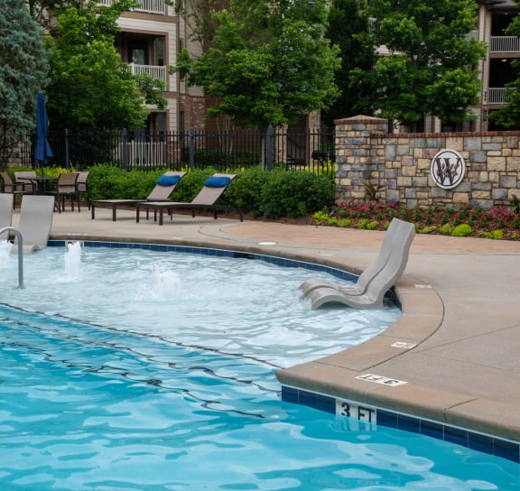 take a dip in our resort style pool