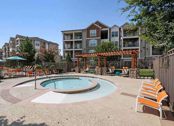 Swimming pool spa at Atley on the Greenway Apartments in Ashburn VA