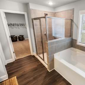 Bathroom With Bathtub at Herrin Farms, Auburn, Georgia