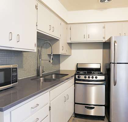 Kitchen at Carol Mary Apartments in Tucson AZ