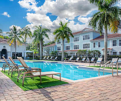 Resort-Style Swimming Pool at Floresta, Jupiter, Florida, 33458