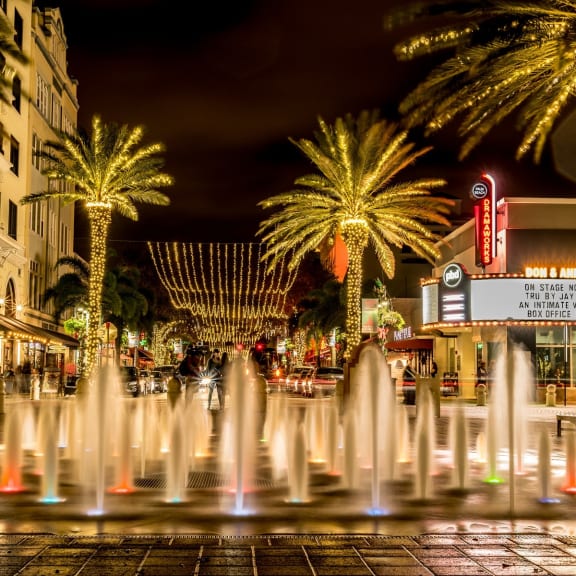 Night View at Bella Lago Vista, West Palm Beach, FL