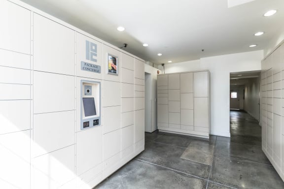 Package Lockers at The Flats at Wheaton Station in Wheaton, MD