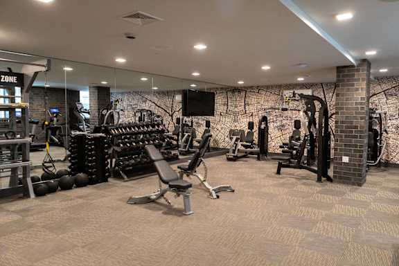 Gym at Center Square Lofts West, Pennsylvania