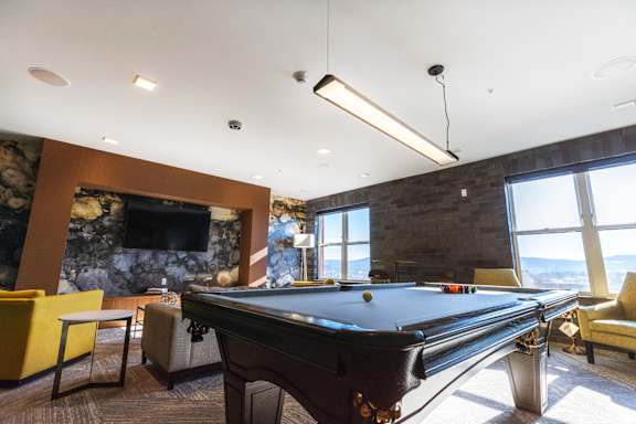 Billiards Table at Center Square Lofts West, Pennsylvania
