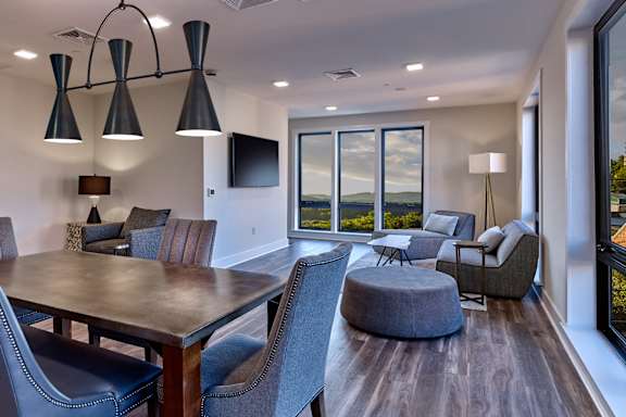 Posh Resident Lounge at Walnut Street Commons, Allentown, 18101