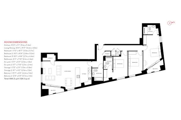 hematichematichematic diagram of the upper level floor plan of the house