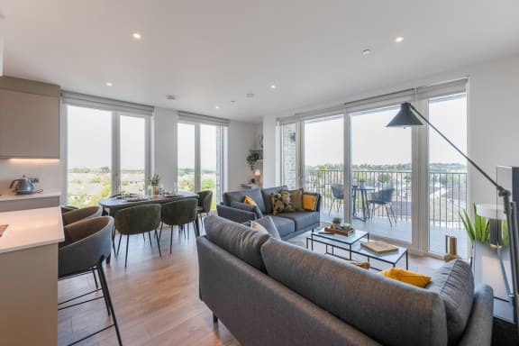 Green Acre Grange, Dundrum, Living and Dining Area