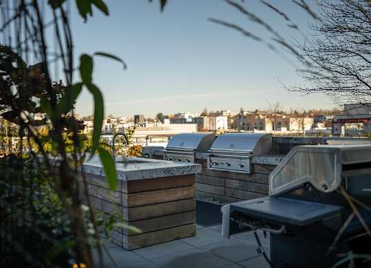 Grill Area at Infinity Apartments in Seattle WA