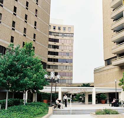 Apartment building1 at Hampton Plaza Apartments, Maryland, 21286