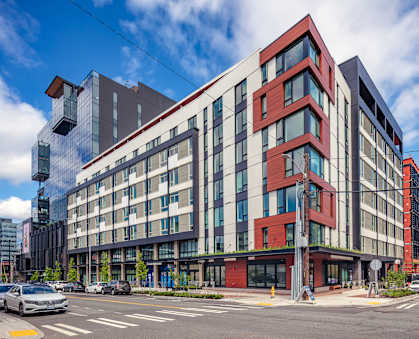 main view of the office building