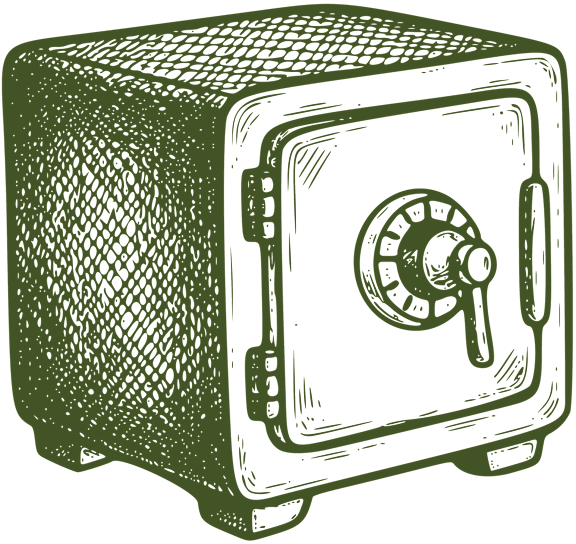 A sketch of a safe.