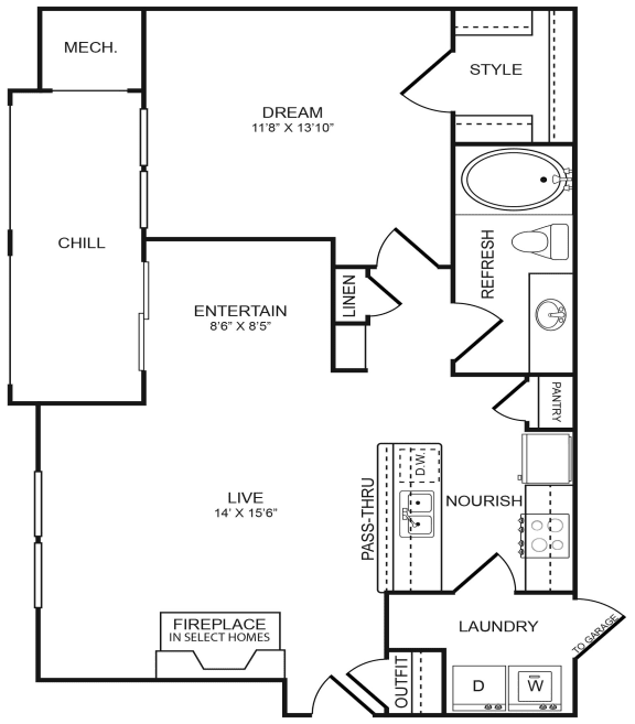 Floor Plan  Best apartments in Annapolis MD