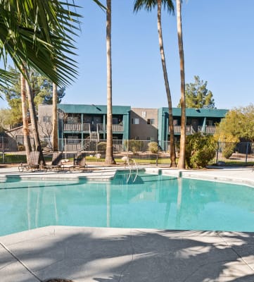  View of swimming pool at Tanque Verde Apartment Homes in Tucson, AZ