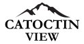 a painting of a mountain range in the background