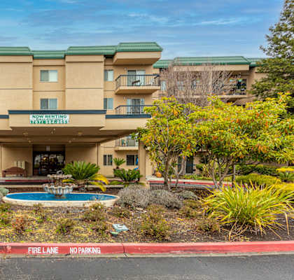 Building exterior at Altamont Apartments, Rohnert Park, CA 94928