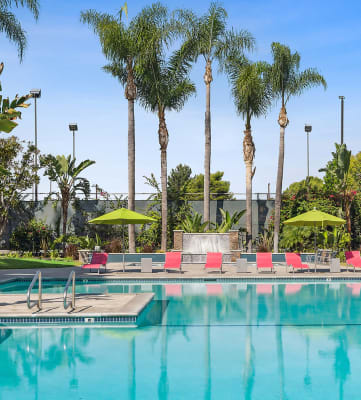 Resort-style pool at Madison Park Apartments in Anaheim, CA