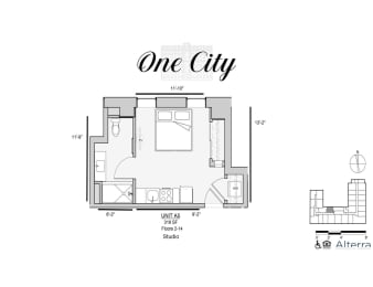 One City A5 Floor Plan