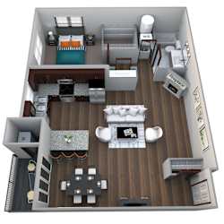Cove B2S floor plan at 360 at Jordan West best new apartments West Des Moines IA 50266