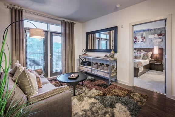 23Hundred at Berry Hill - Stylish mix of ceramic tile, carpet and faux hardwood flooring throughout
