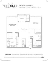  Floor Plan Layout H