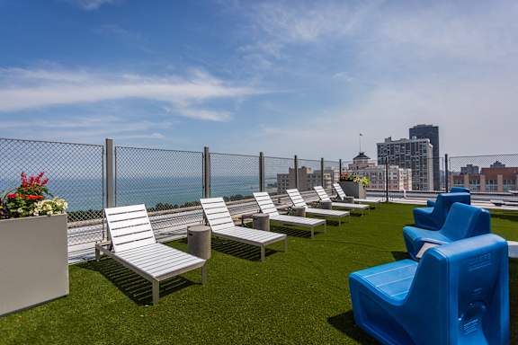 Rooftop Terrace - East View