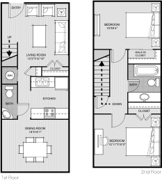  Floor Plan 2.15 Townhome